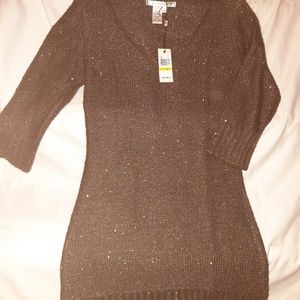 Sequins knit dress